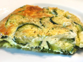 GRATIN DE COURGETTES A LA PUREE D'AMANDE GRATIN DE COURGETTES A LA PUREE D'AMANDE